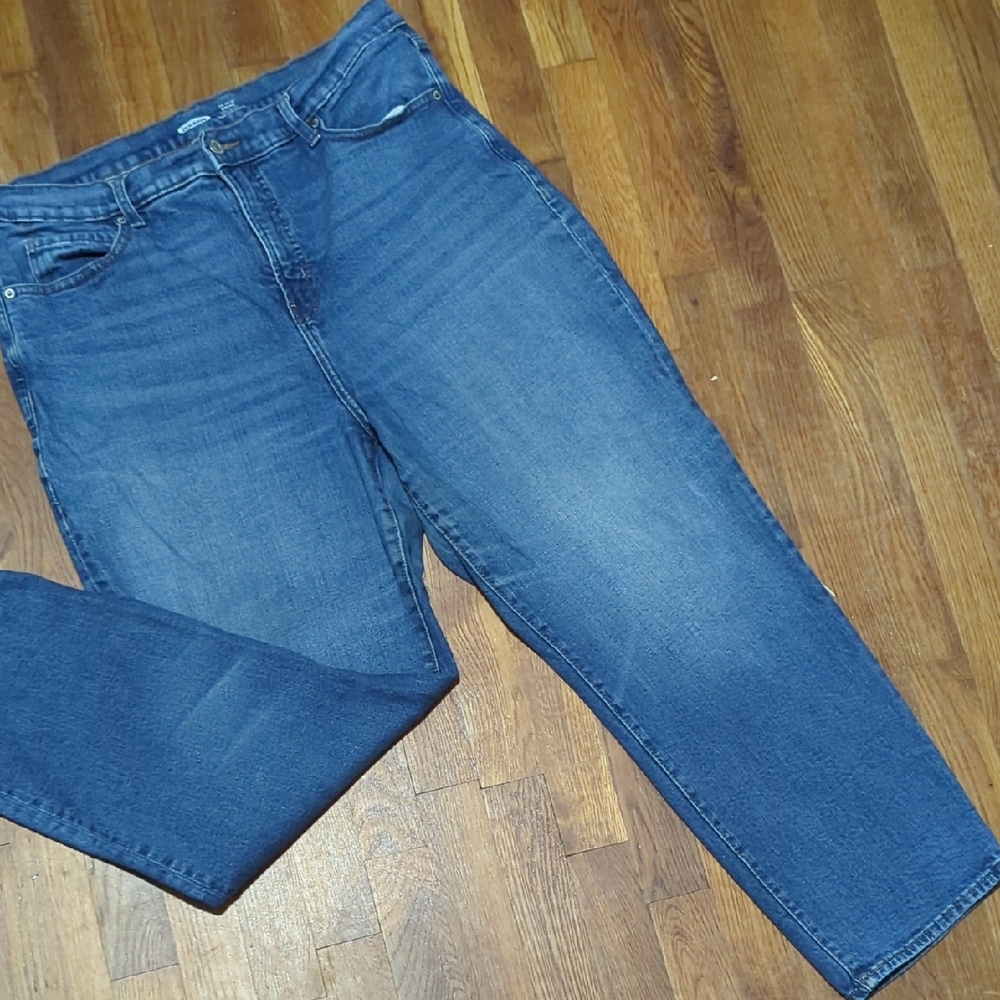 OLD NAVY Sky High Straight JEANS SZ 16